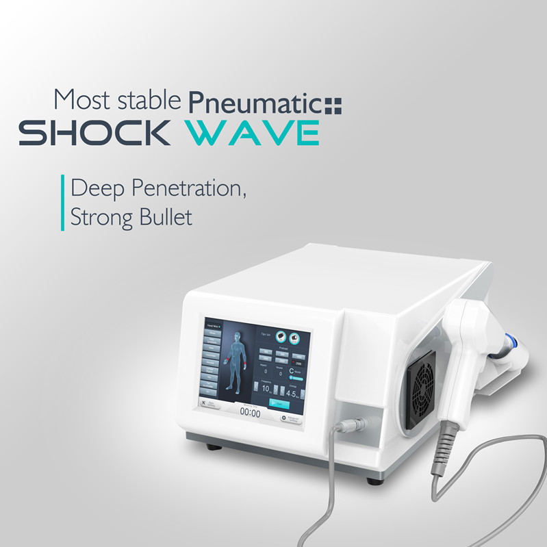 ESWT Shockwave Terapi Akustik Dalga Makinesi Sağlık Gadget'ları Vücut Ağrısı Rölyef Ed Tedavisi için Gerçek Nabız Cihazı