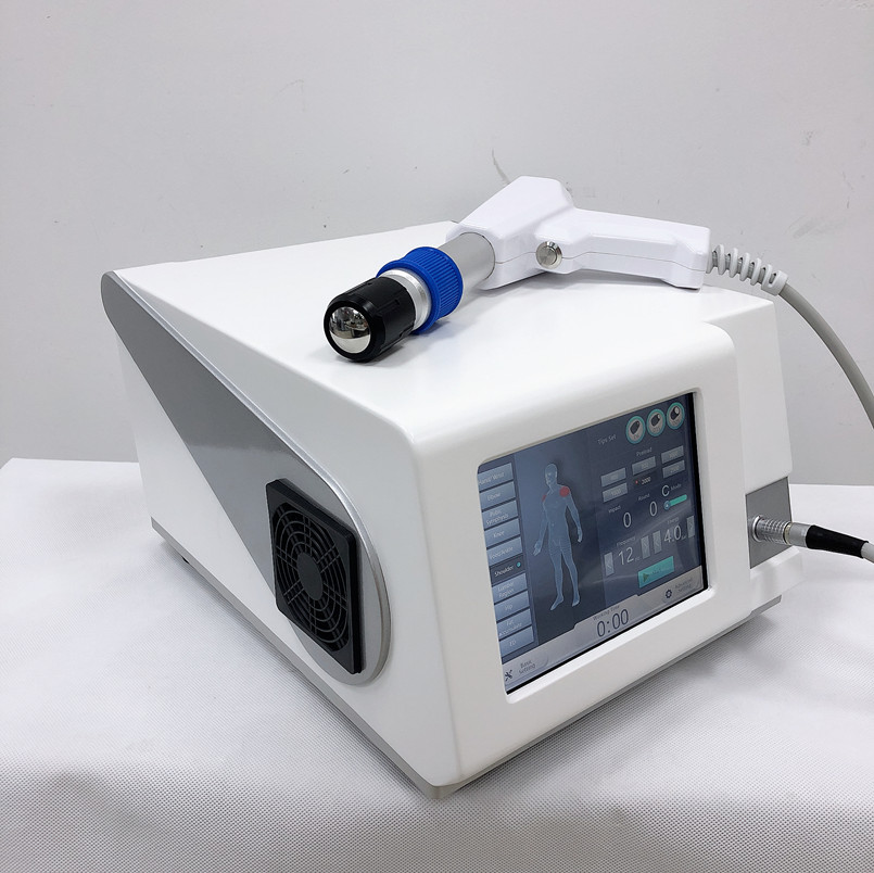 Dispositivos de terapia de onda de shock de ESWT Gadgets de salud extracorpóreas Máquina de onda de choques que 12 consejos 3 ondas para diferentes partes del cuerpo elige