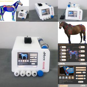 Machine de thérapie par ondes de choc ESWT pour appareil de thérapie par ondes de choc vétérinaire onda de choque équin cheval