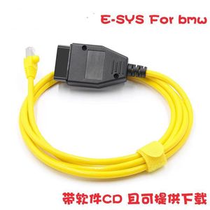 Cable ESYS ENET para BMW serie F, actualización de datos ocultos, E-SYS, codificación ICOM, programador ECU, escáner OBD OBD2, herramienta automática de diagnóstico de coche