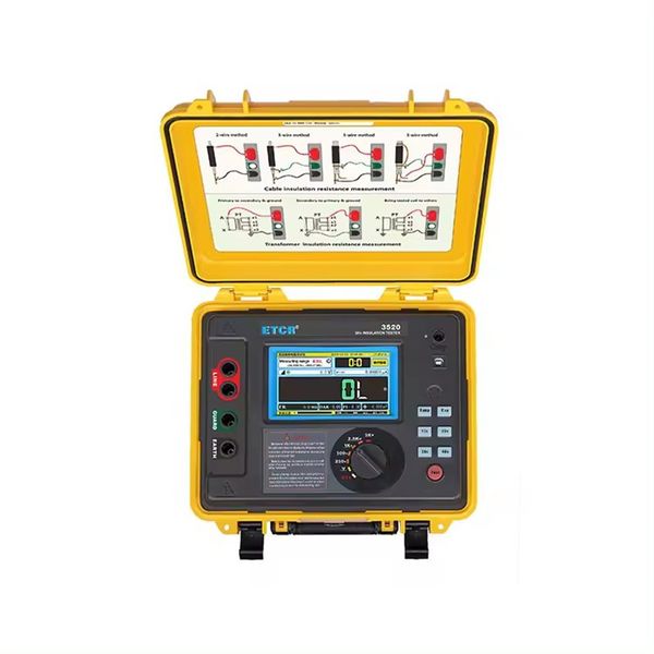 ETCR3520 compteur de résistance d'isolation numérique mégohmmètre testeur de résistance d'isolation prix