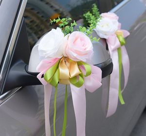 Eternal Angel Wedding Car Dress Up Wedding Supplies Factory Batch Eucalyptus Rose Kunstbloem