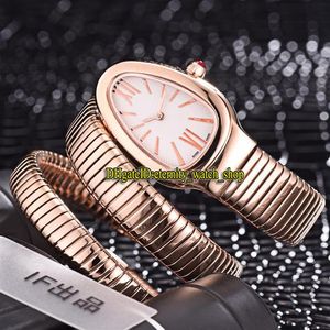 eeuwigheid 8 kleur goedkope hoge kwaliteit 103002 witte wijzerplaat Zwitsers quartz dameshorloge rosé gouden kast dubbele lus armband mode dame W296E