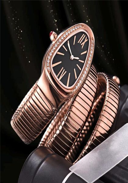 Eternity 8 Couleur bon marché de haute qualité 103002 White Dial Swiss Quartz Watch Watch Rose Gold Case double boucle Bracelet Fashion Lady W1690059