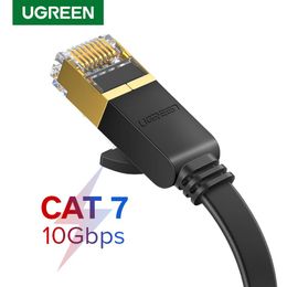 Cable Ethernet RJ45 Cat7 Lan Cable FTP RJ 45 Cable de red para Cat6 Cable de conexión Compatible para enrutador de módem Ethernet276b