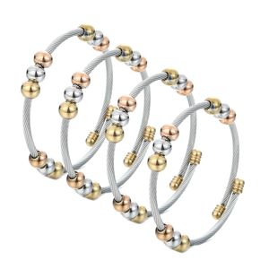 Bracelets de mariée éthiopiens perles taille libre Bracelet de manchette breloque Bracelet réglable pour les femmes afrique bijoux de mariage