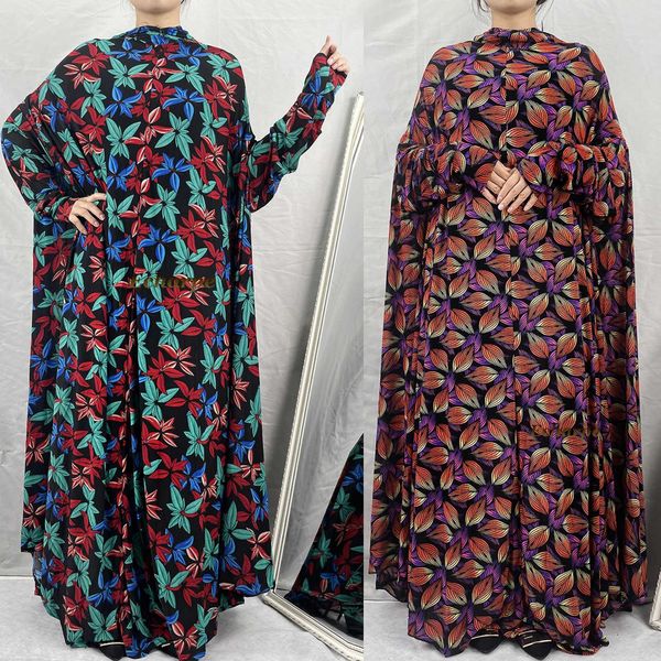 Vêtements ethniques 1 pièces Set Femmes Vêtements islamiques Abaya Robe Couverture complète Hijab Luxury Dubaï Malaisie Arab Muslim traditionnel Come Come T240510