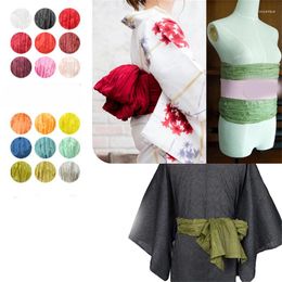 Vêtements ethniques 1pcs traditionnels japonais unisexe yukata ceinture kimono ceinture rétro spa usure costumes accessoires décor