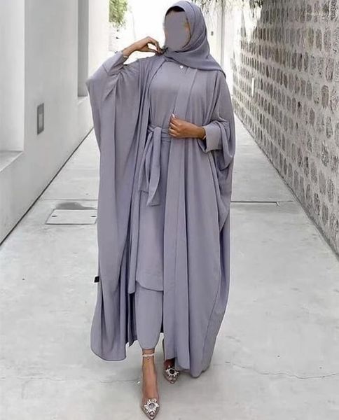 Ropa étnica 2 piezas Abaya abaya atuendo musulman