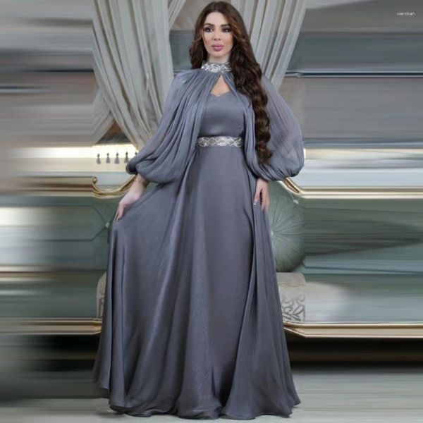 Ropa étnica Conjuntos de 2 piezas Abayas para mujeres Dubai Lujo Boubou Vestido de moda musulmana Caftan Marocain Fiesta de bodas Ocasiones Djellaba