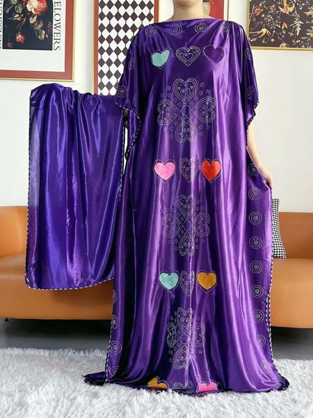 Vêtements ethniques 2023 Caftan d'été africain Femmes musulmanes Robe Inde Caftan Vêtements traditionnels Tissu imprimé Afrique Femme Maxi Tenue décontractée