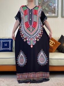 Vêtements ethniques 2023 Good Quty Summer Short Slve Robes Muslim Abaya Dubai Turquie Dashiki Fashion Hijab Cotta Robe American Islam Clothin T240510