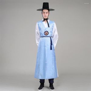 Vêtements ethniques 2023 coréen Hanbok mariage traditionnel Style une robe éthique pour hommes pour Cosplay Kimono