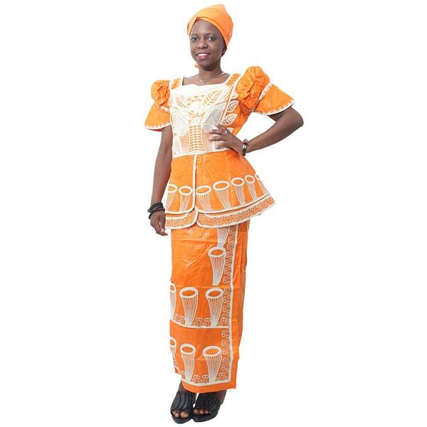 Ropa étnica 2023, túnica africana, ropa de mujer sudafricana, Bazin Riche Dashiki, Top, falda, traje, camisa de mujer, turbante nigeriano, diadema