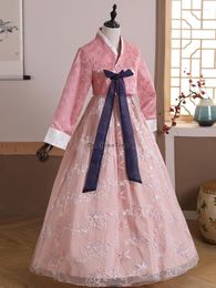 Etnische Kleding 2023 Traditionele Koreaanse Voor Vrouwen Hof Nationale Kostuum Hanbok Stage Dance Jurk Korea Bruiloft Oriantal