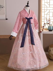 Ropa étnica 2023 tradicional coreana para mujeres corte traje nacional Hanbok vestido de baile de escenario Corea boda Oriantal