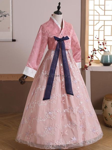 Vêtements ethniques 2023 traditionnel coréen pour les femmes Cour Costume National Hanbok scène danse robe corée mariage Oriantal