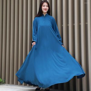 Etnische kleding 2023 Women's Fashion Muslim Burqa Traditionele islamitische kleding groot formaat Midden -Oosterse Dubai Turkish Abaya Caftan