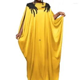 Etnische Kleding 2024 Afrikaanse Party Avondjurken Voor Vrouwen Moslim Mode Jurk Caftan Bruiloft Boubou Gewaad Dashiki Jurken