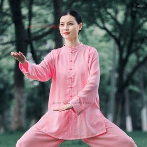 Vêtements ethniques 2024 traditionnel chinois tai chi.