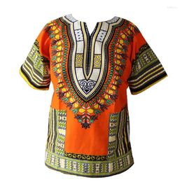 Vêtements ethniques 2024 XXXL Mode africaine Dashiki Design Robe florale Impression traditionnelle pour hommes et femmes