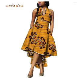 Etnische kleding 2 stuks set Afrikaanse rok zomer herfst print lange maxi rokken kleding voor vrouwen outfits mode gewaad Afrika