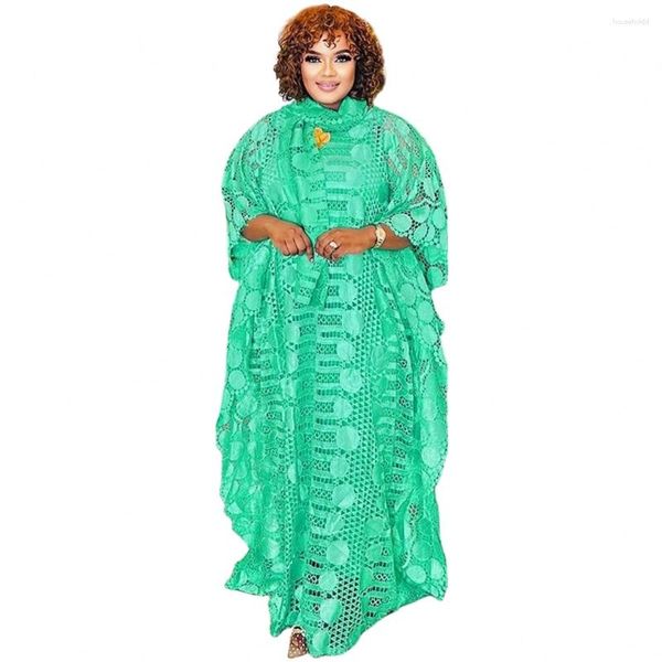 Vêtements ethniques 3 pièces Ensembles Robes africaines pour femmes Dashiki Vêtements Robe Marocaine Luxe Dubaï Kaftan Abaya Musulman Creux Out Maxi Robe