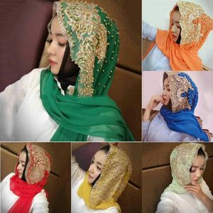 Ethnic Clothing 70 180cm Chiffon Long Woman Muslim Hijab Shawl Arab Turkish Dubai Islamic Headwear Under Scarves Ramadan Prayer Wear