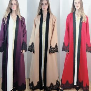 Vêtements ethniques Abaya Dubai Kimono Cardigan Turquie Hijab Robe Musulmane Robes Africaines Abayas Pour Femmes Caftan Caftan Islam ClotF8809