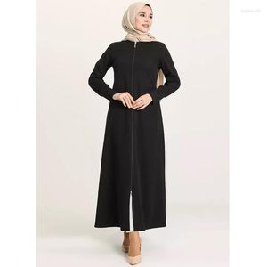 Vêtements ethniques Abaya dubaï turquie mode musulmane Hijab Robe caftan Islam Maxi robes pour femmes Robe Robe Musulman De ModeS565