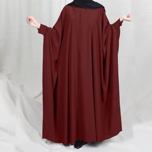 Etnische kleding Abaya Dubai Turkse tulband moslimvrouwen wikkelen Maleisië sjaals sjaals sjaals Marokkaanse hijabs eid 2023 caftan elegant gewaad longue