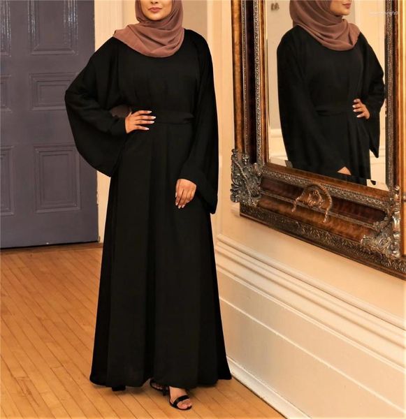 Vêtements ethniques Abaya Turquie Musulman Mode Hijab Robe Caftan Islam Maxi Robe Robe Musulman De Mode Robes Abayas Pour Femmes Dubaï