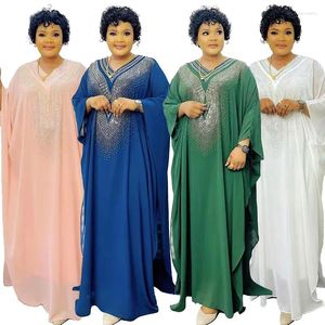 Ropa étnica Abayas para mujeres Dubai Lujo Gasa Boubou Vestido musulmán Caftan Marocain Fiesta de boda Ocasiones Djellaba Femme 2024