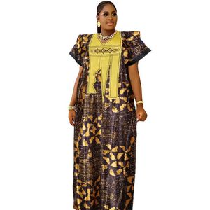 Vêtements ethniques Robes africaines pour les femmes Elegant 2024 Muslim Fashion Abayas Boubou Dashiki Ankara Ternits de soirée Dubai Kaftan Abaya Robe D240419