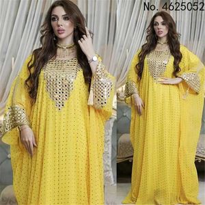 Etnische kleding Afrikaanse jurken voor vrouwen Traditionele Plus Size Boubou Abaya Dubai Femme Kaftan Robe Party Lange Jurk Ankara Outfits Vestido