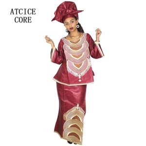 Vêtements Ethniques Robes Africaines Pour Femme FASHION DESIGN BAZIN RICHE BRODERIE SHORT RAPPER281o