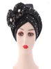 Vêtements ethniques Turbans africains Femmes Auto Gele Stick Empiled Diamond Flower 2023 Fashion Bazin Riche Dashiki Headtie Headwrap Hijab