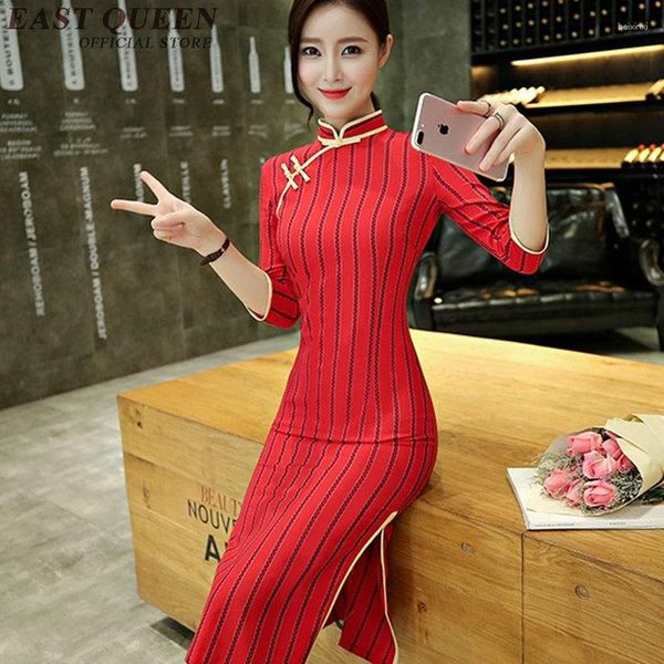 Ropa étnica Ao Dai Vietnam Cheongsam Moderno Qipao Vestido Tradicional Chino Elegante Damas Modificado Slim XXXL 3097 YQ