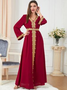 Etnische Kleding Arabische Marokko Moslim Jurken Voor Prom Abaya Vrouwen Borduren Lange Abaya Dubai Turkije Islam Kaftan Musulmane Vestidos Largos