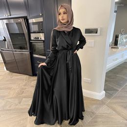 Etnische kleding Arabische Ramadan Casual kleding Moslimvrouwen Lange moskee Kaftan Kostuum Islamitische partij Nobele Luxe avond