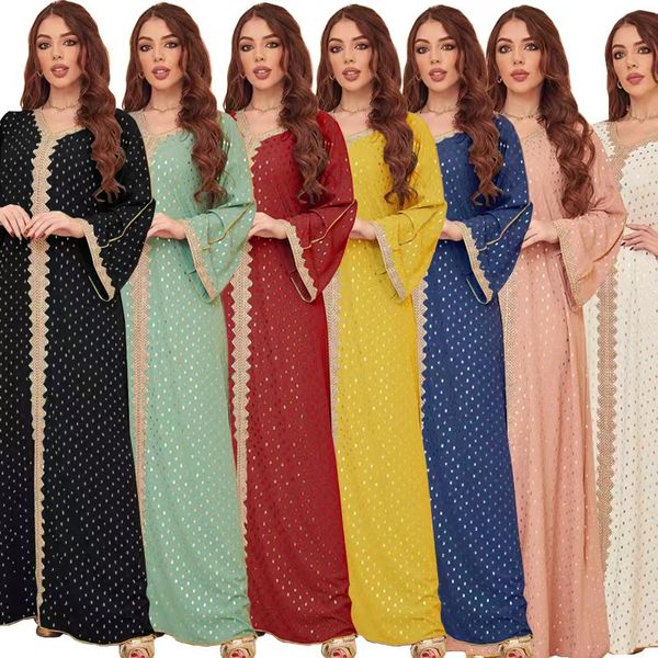 Vêtements ethniques robes arabes vintage femme famille traditionnelle correspondant vêtements ethniques vêtements d'été broderie lâche styliste jupe longue pour les femmes