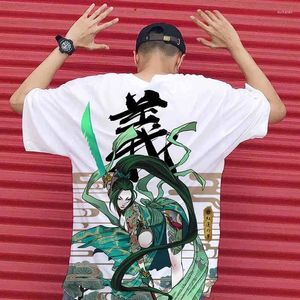 Etnische kleding Aziatische streetwear Japanse top online Chinese winkel Harajuku Kimono T-shirt Samurai-kostuumkleding FF2829