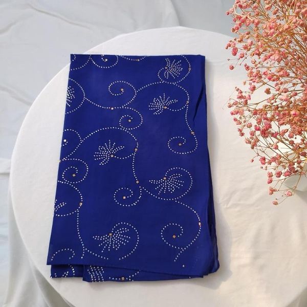 Vêtements ethniques belle pleine couverture de diamants en mousseline de soie longue châle Hijab pour les femmes musulmanes mode foulard Ramadan Eid cadeau maman fille amie