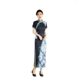 Etnische kleding Cheongsam Banquet Evening Jurk Slank en modieuze slijtage Elegante sexy Chinese stijl Traditioneel taille