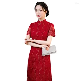 Etnische kleding cheongsam elegante avondjurk artistieke hanfu goede kwaliteit high-end feestbetrokkenheid vrouwen