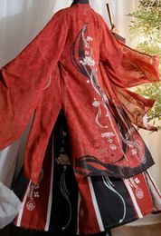 Vêtements ethniques chinois Ancient Hanfu sets Cosplay tenue femmes adultes Halloween Costumes pour les couples de couple élégant es oriental danse hanfu