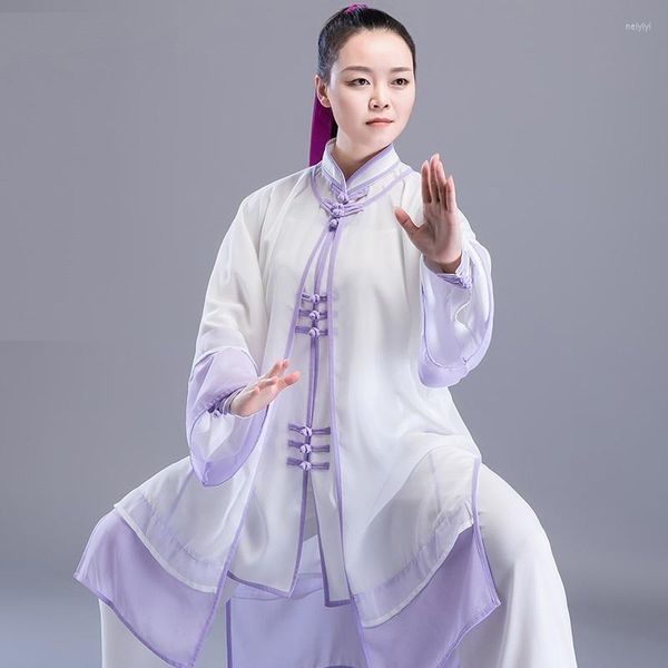 Ropa étnica, uniforme de Taichi chino, traje de artes marciales Kungfu, trajes de actuación, traje de Wushu, traje de Tai Chi TA2565