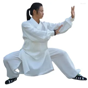 Etnische kleding Chinese Wudang Taoïstische uniformkleding Hoogwaardige Tai Chi gewaad Shaolin Boeddhistische monniksgewaden Vechtsporten Kungfu Linnen