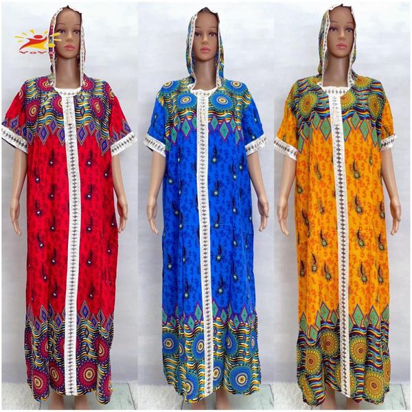 Vêtements ethniques casquette conjointe Abaya dubaï turquie mode musulmane Hijab Robe Islam américain robes africaines pour les femmes Ramadan Robe