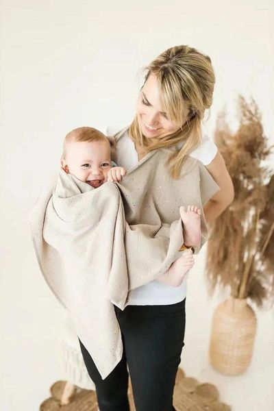 Vêtements ethniques Coton Baby Nursing Toule contre l'exposition Fig Fig Fizing Nettinging Cloak